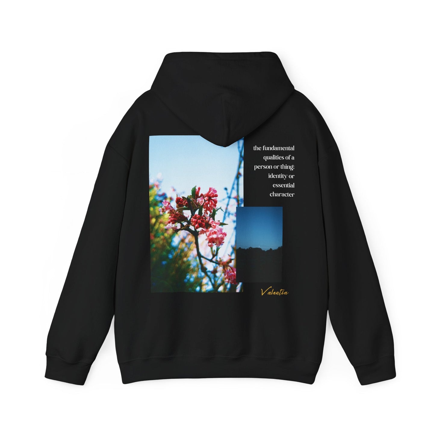 NATURA HOODIES (BLACK) - ValentiaClothingMy StoreValentia