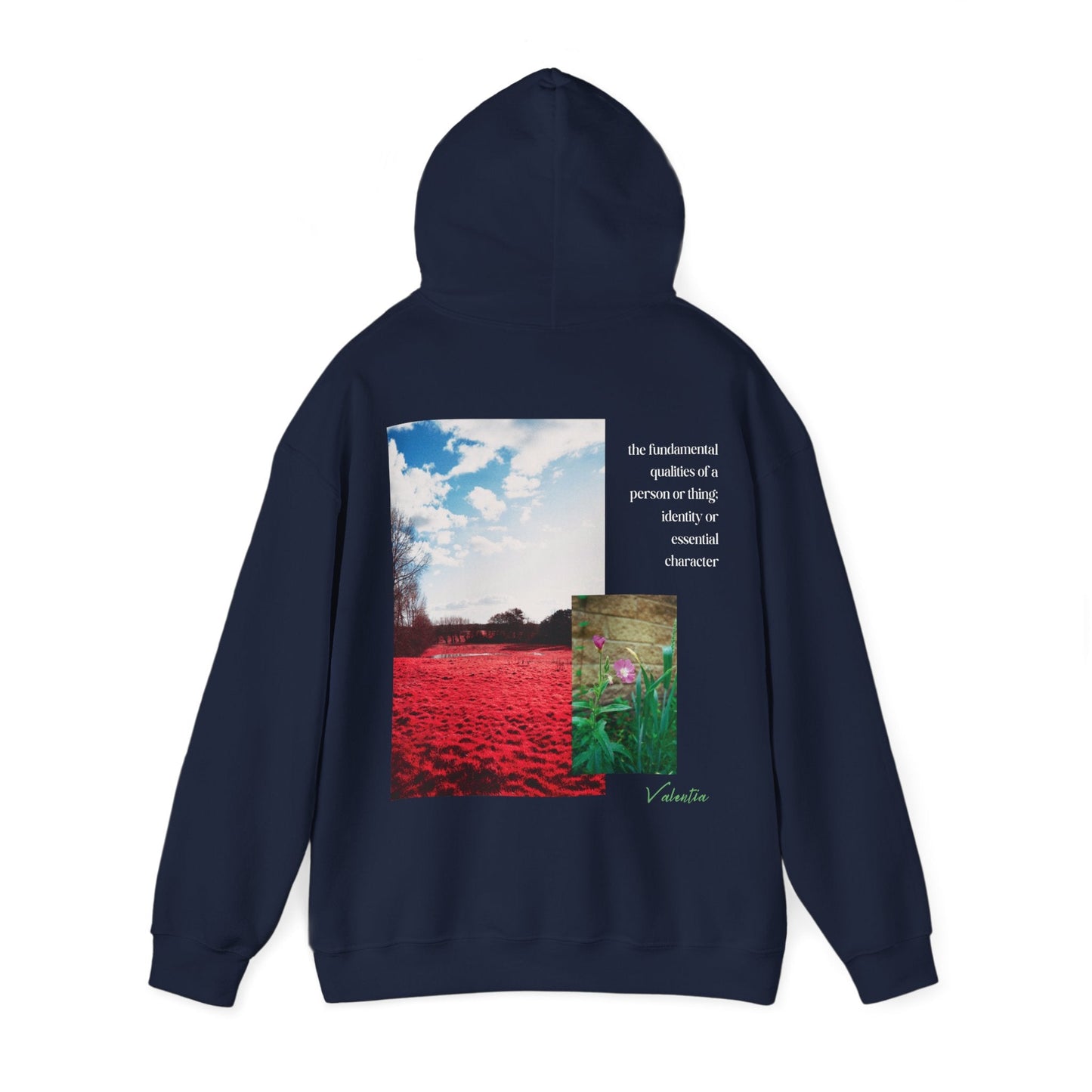 NATURA HOODIES (NAVY) - ValentiaClothingMy StoreValentia