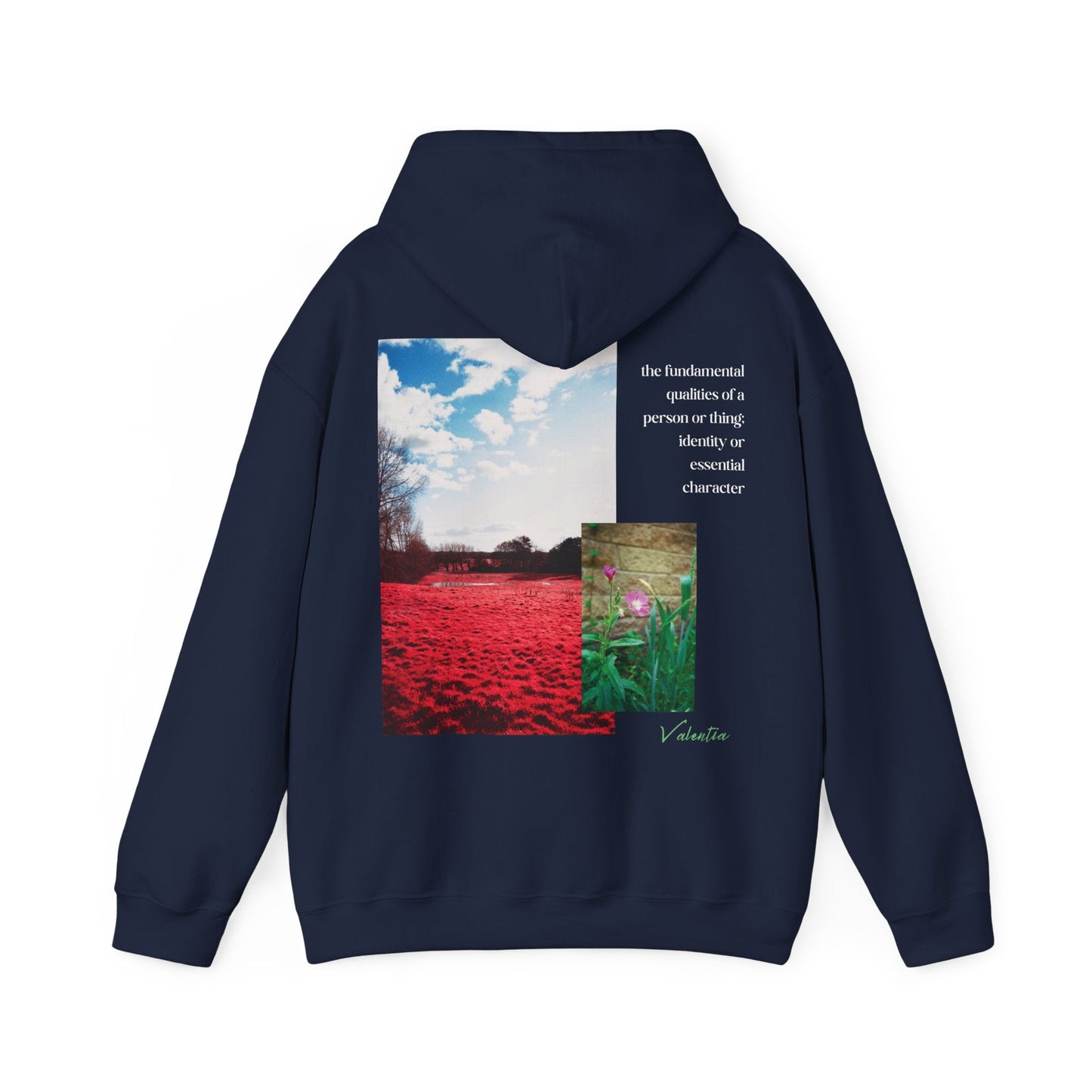 NATURA HOODIES (NAVY) - ValentiaClothingMy StoreValentia