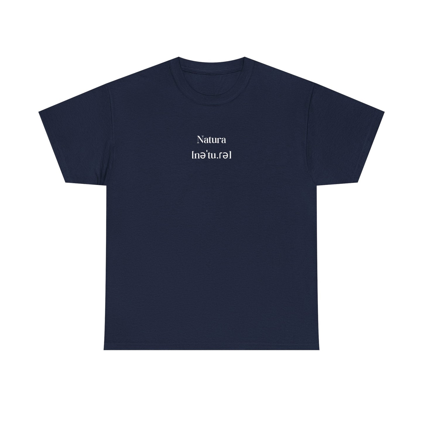 NATURA T - SHIRTS (NAVY) - ValentiaClothingMy StoreValentia