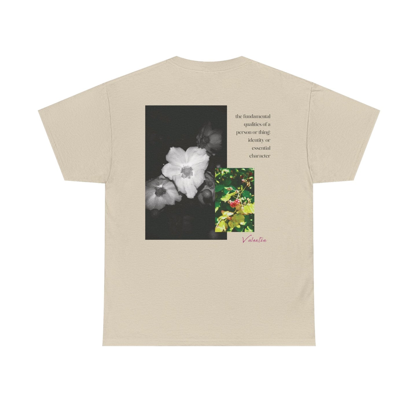 NATURA T - SHIRTS (OFF WHITE/BEIGE) - ValentiaClothingMy StoreValentia