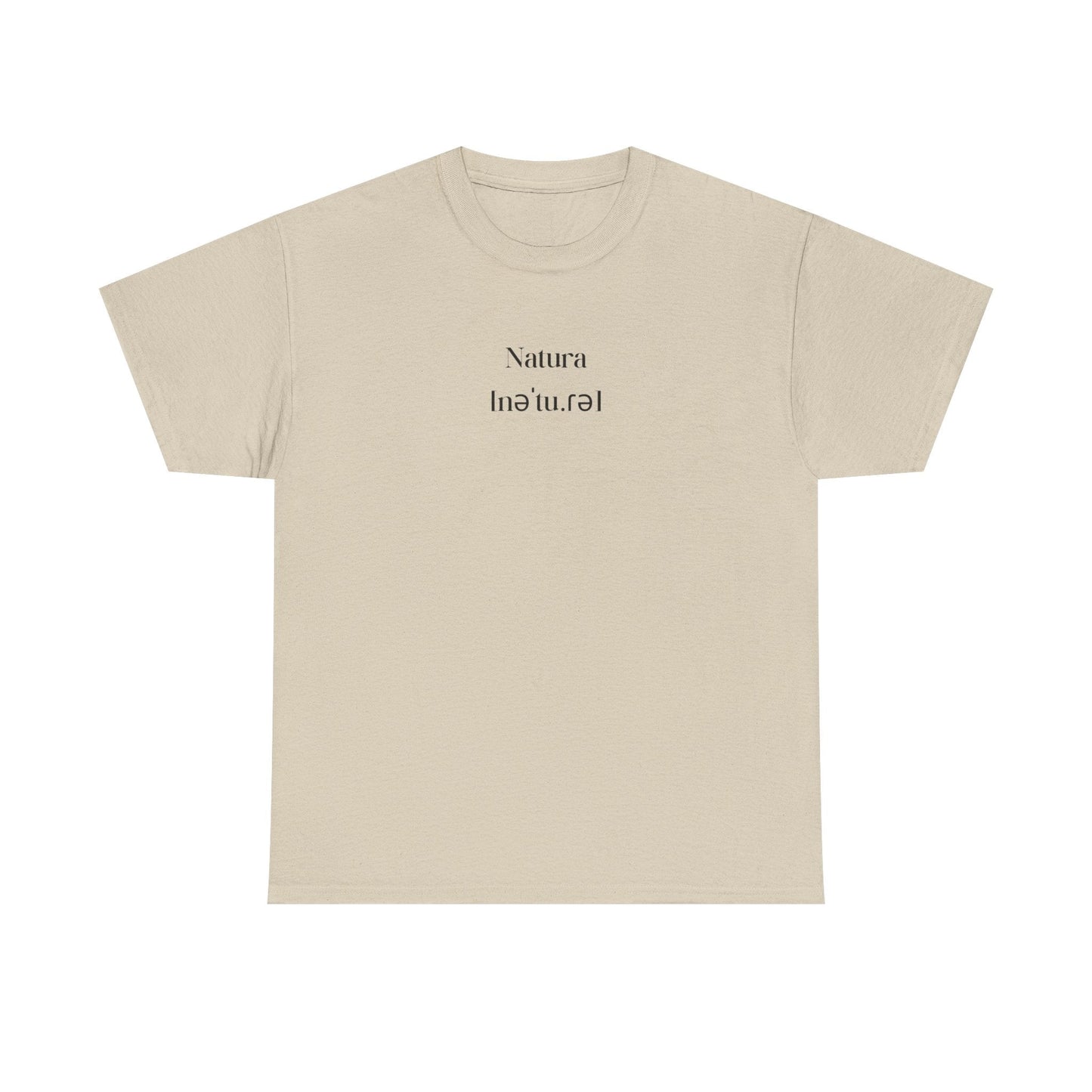 NATURA T - SHIRTS (OFF WHITE/BEIGE) - ValentiaClothingMy StoreValentia
