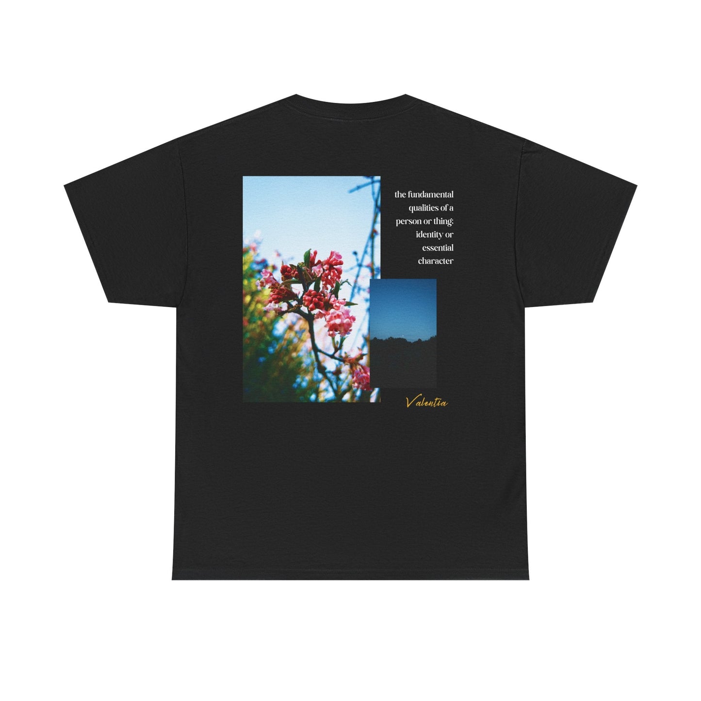 NATURA T - SHIRTS (Season 1 Black Exclusive) - ValentiaClothingMy StoreValentia