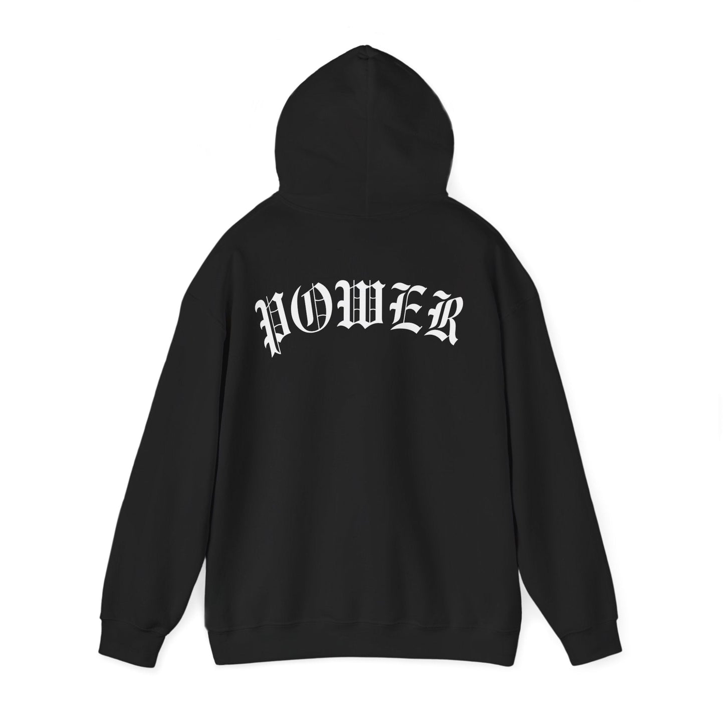 POWER Hoodie (Black) - ValentiaClothingMy StoreValentia