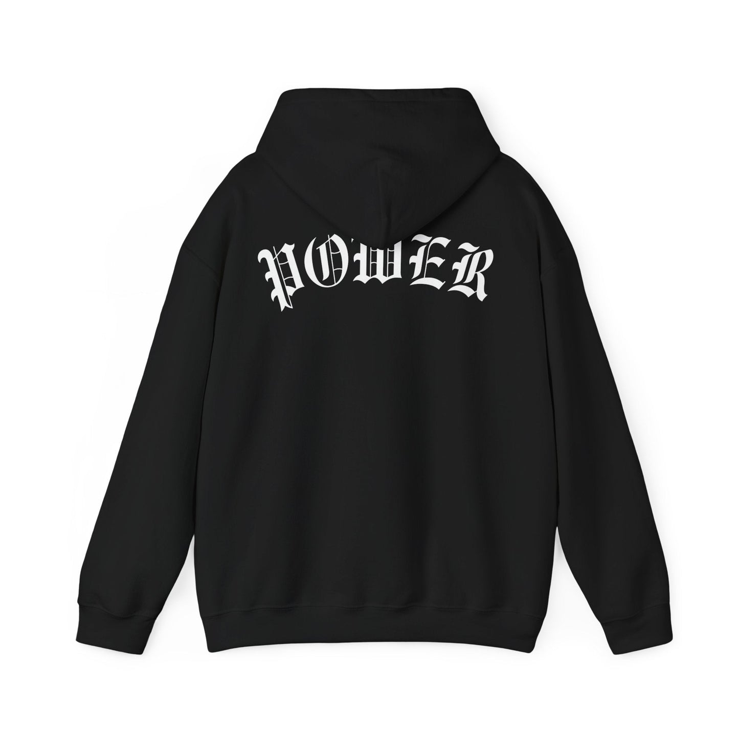 POWER Hoodie (Black) - ValentiaClothingMy StoreValentia