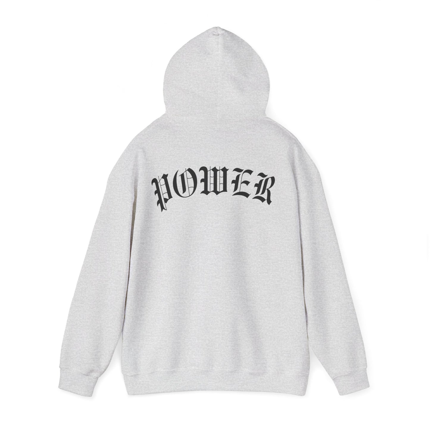 POWER Hoodie - Grey - ValentiaClothingMy StoreValentia