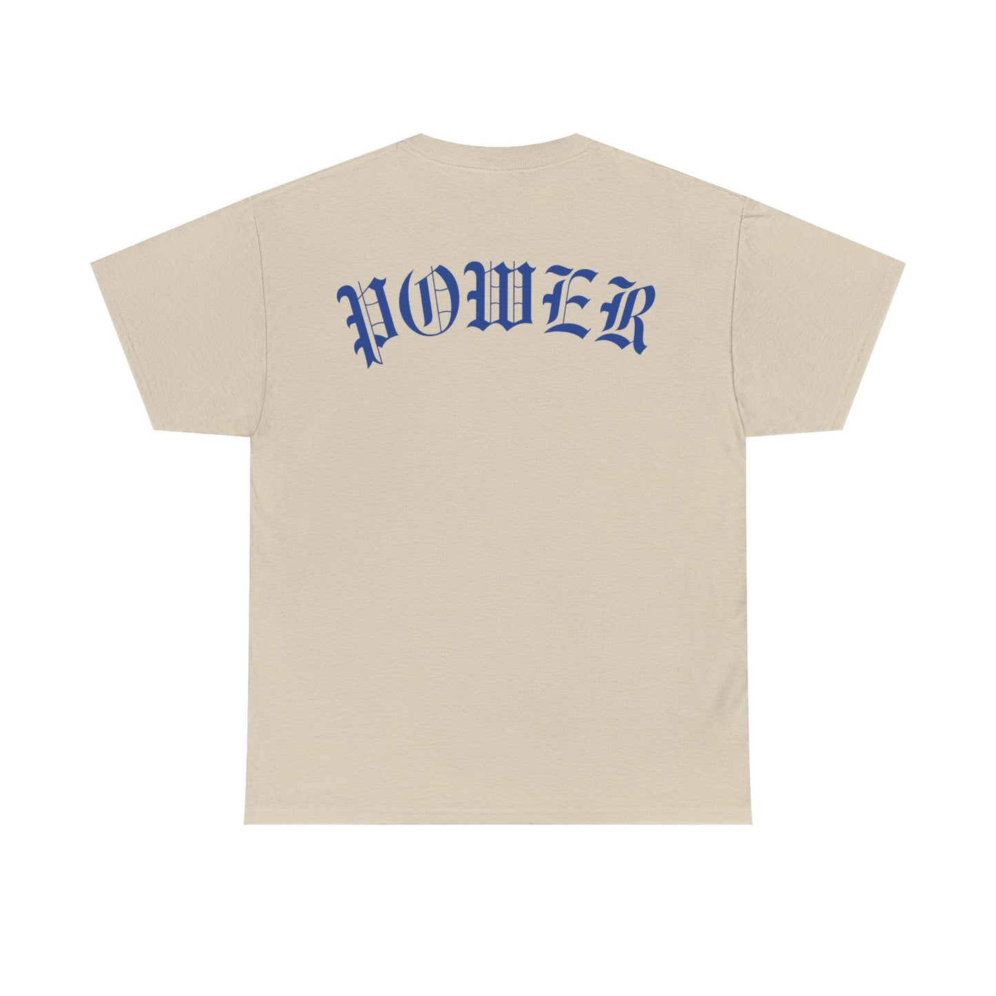 POWER T - SHIRT (OFF - WHITE/BEIGE) - ValentiaClothingMy StoreValentia