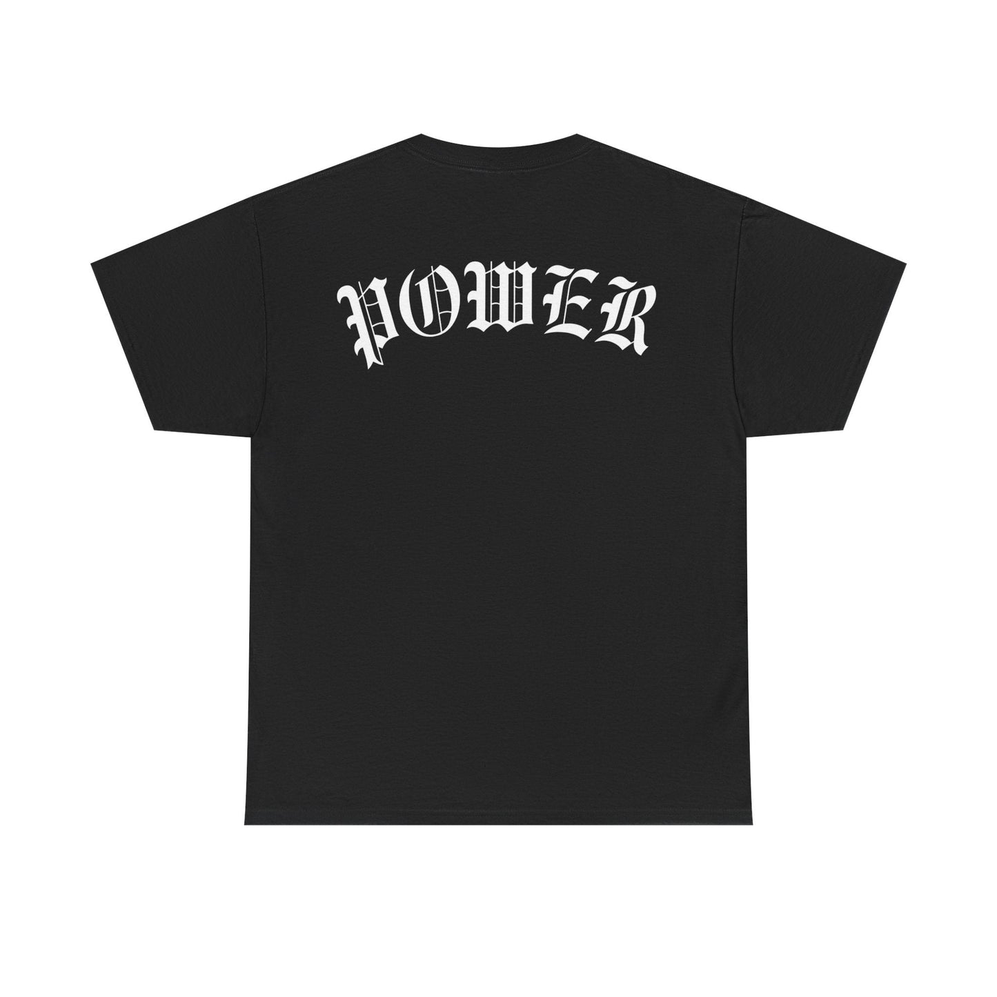 POWER T - SHIRTS (BLACK) - ValentiaClothingMy StoreValentia