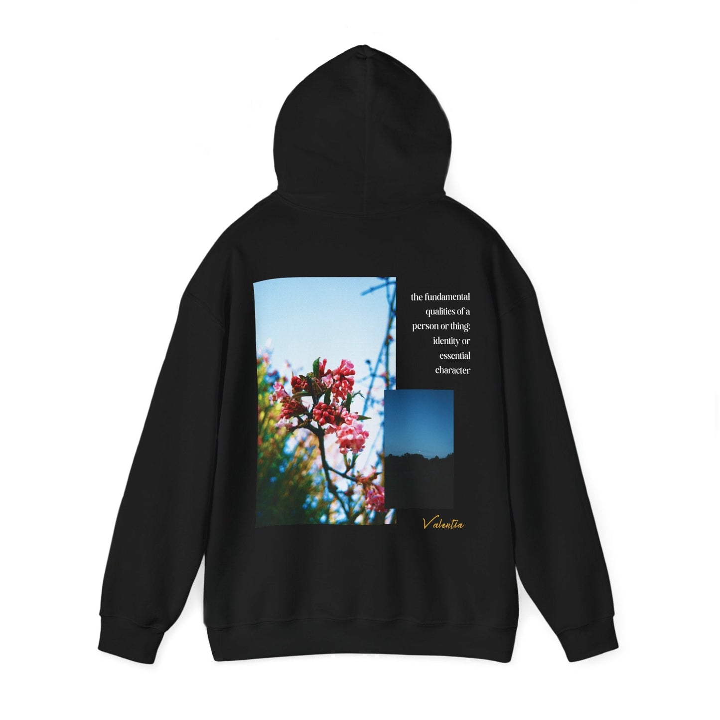 NATURA HOODIES (BLACK) - ValentiaClothingMy StoreValentia