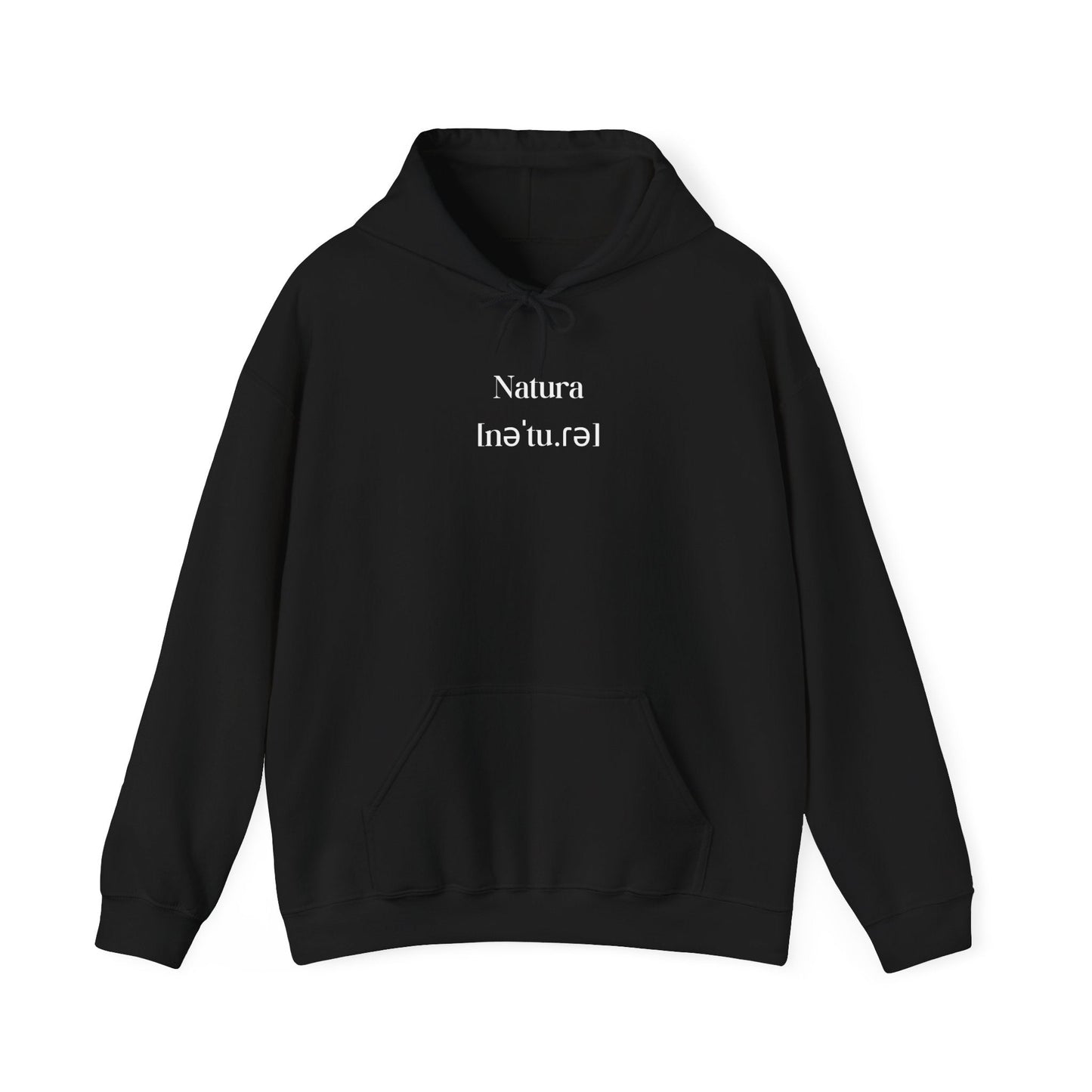 NATURA HOODIES (BLACK) - ValentiaClothingMy StoreValentia