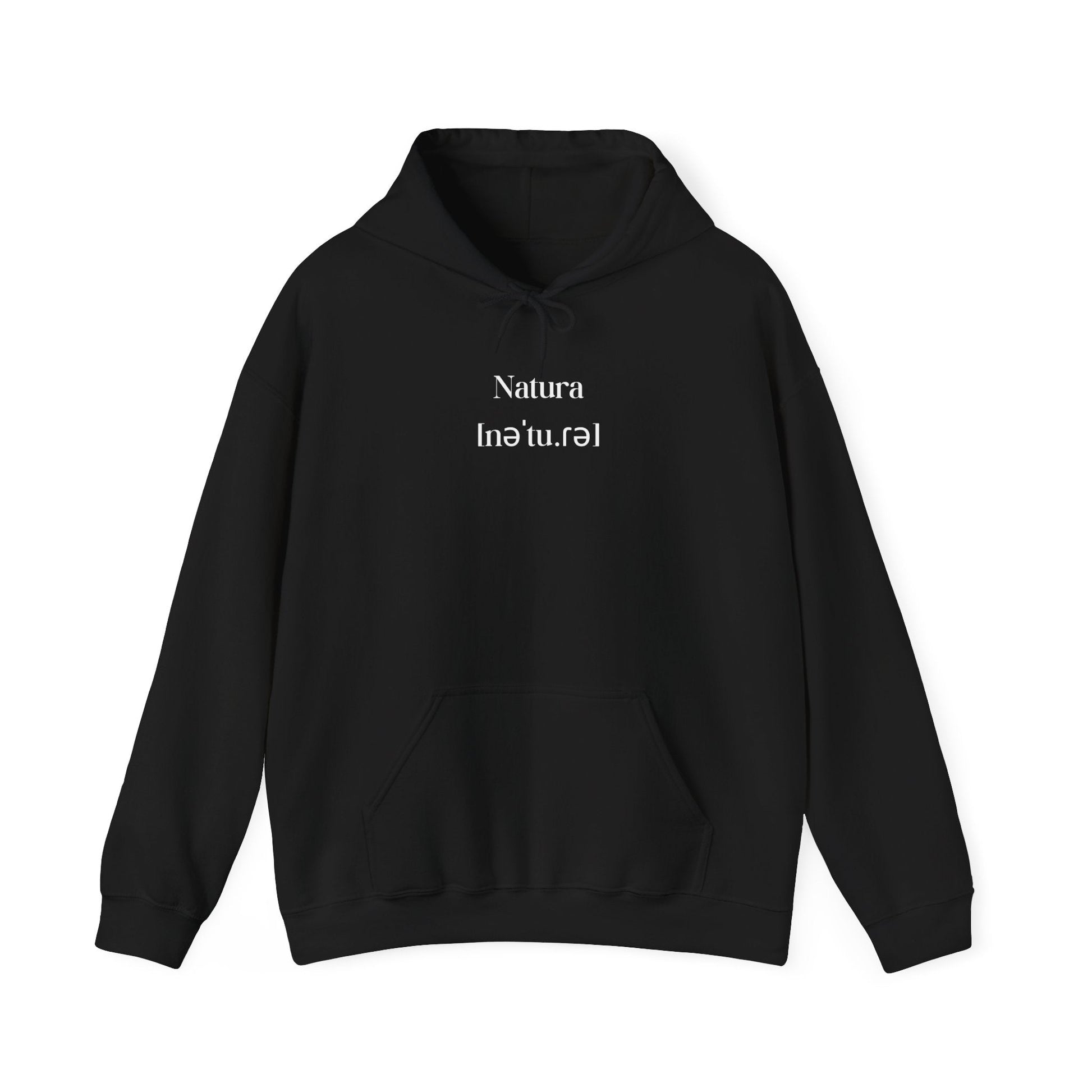 NATURA HOODIES (BLACK) - ValentiaClothingMy StoreValentia