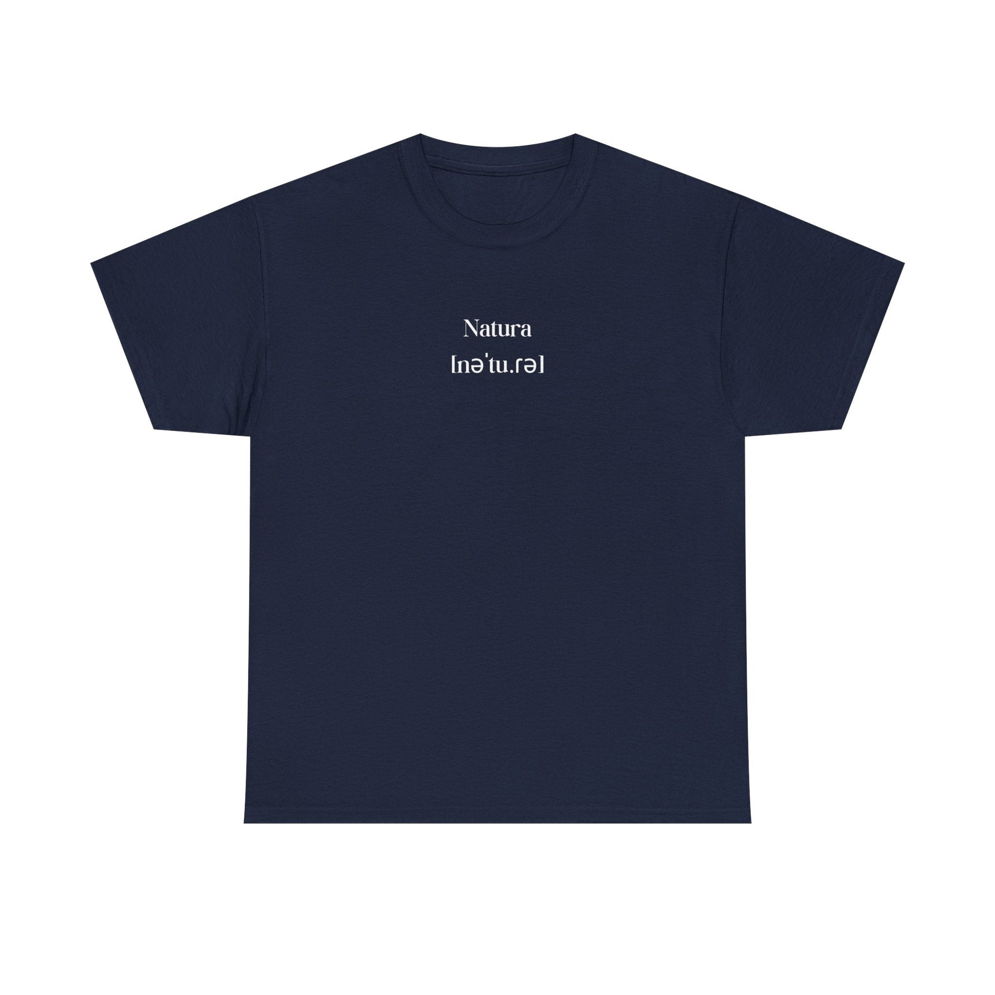 NATURA T - SHIRTS (NAVY) - ValentiaClothingMy StoreValentia