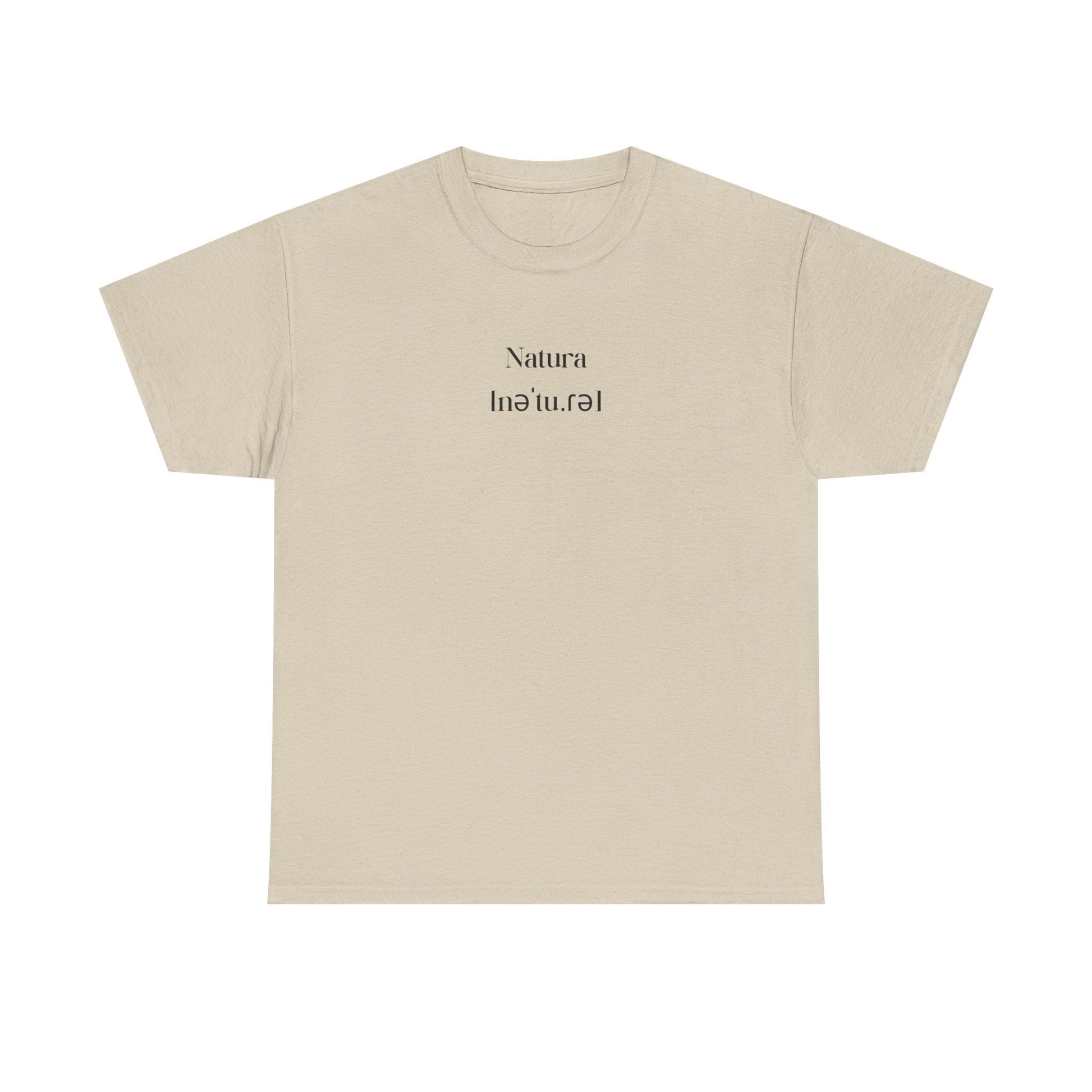 NATURA T - SHIRTS (OFF WHITE/BEIGE) - ValentiaClothingMy StoreValentia