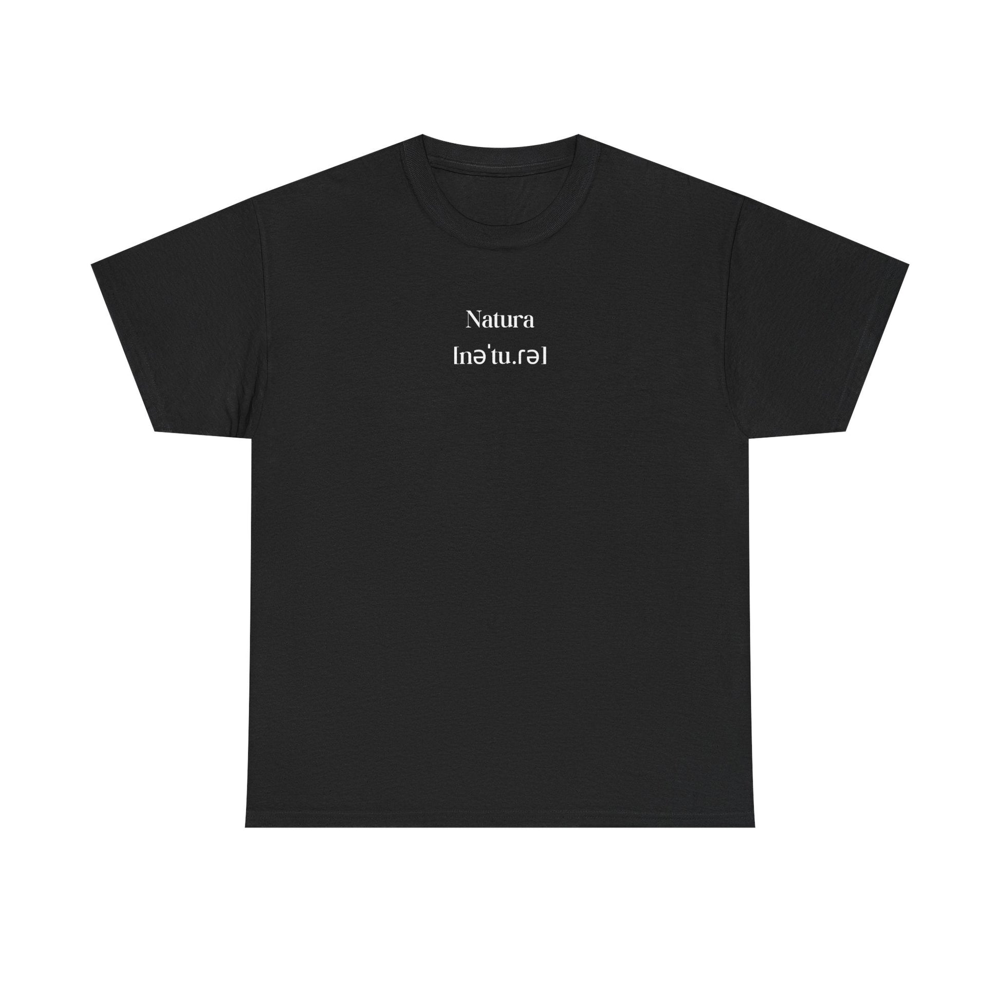 NATURA T - SHIRTS (Season 1 Black Exclusive) - ValentiaClothingMy StoreValentia