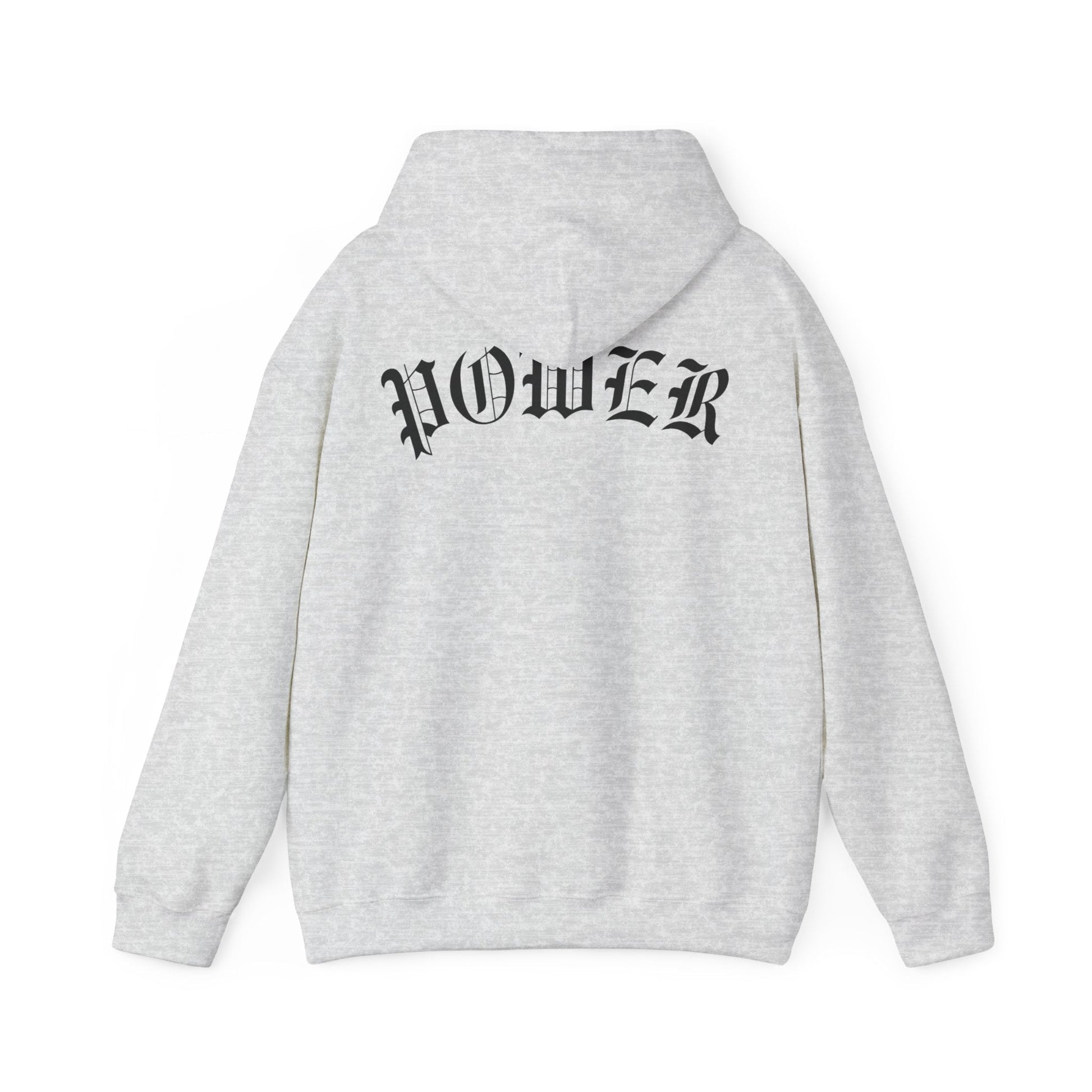 POWER Hoodie - Grey - ValentiaClothingMy StoreValentia