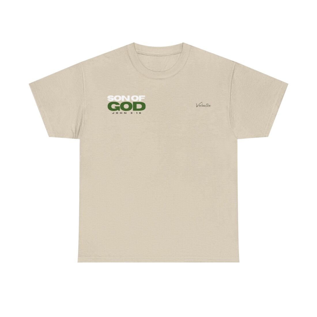 Unisex Son of God Beige T-Shirt