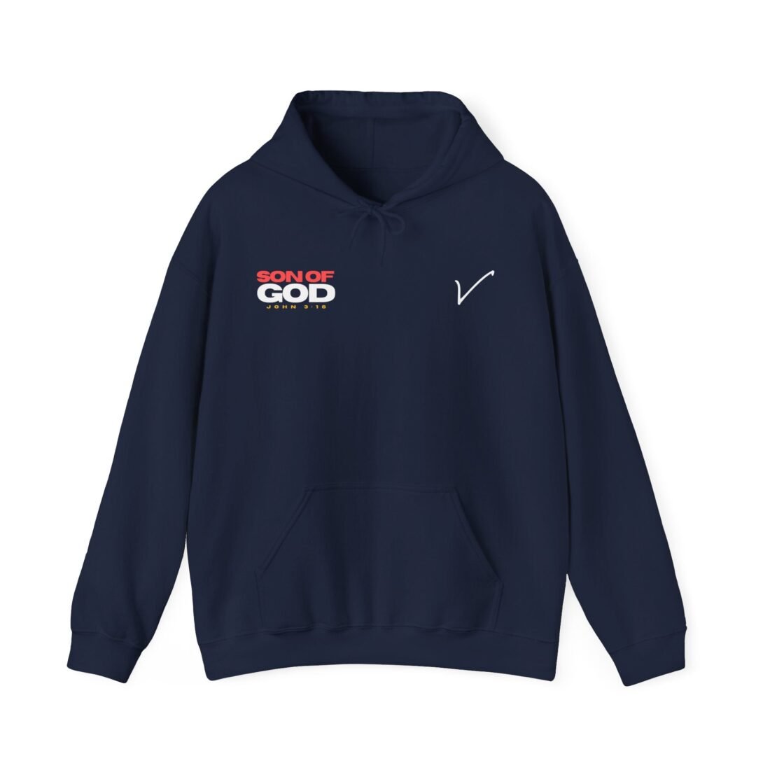 Unisex Son of God Navy Hoodie