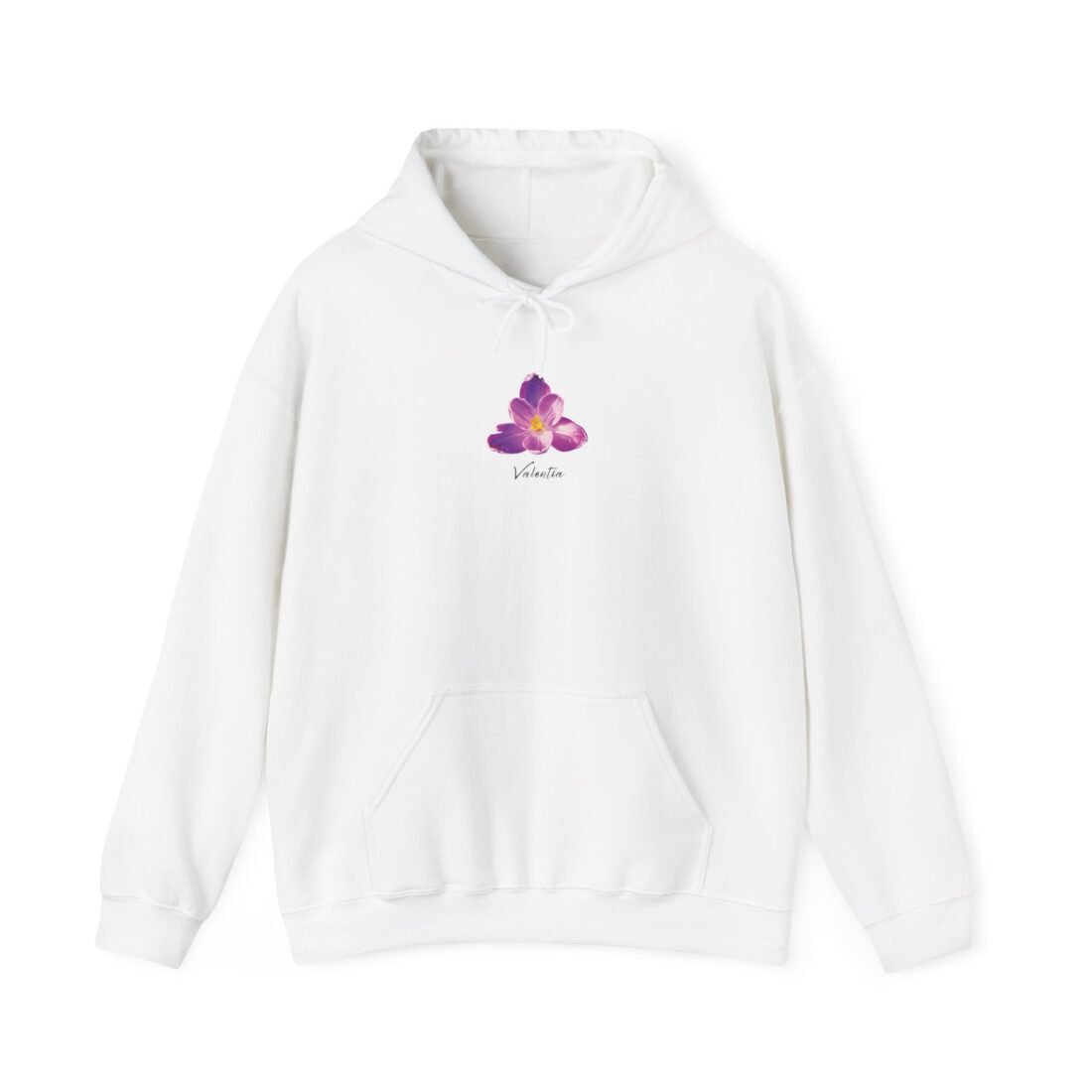 Women's Flora White Hoodie