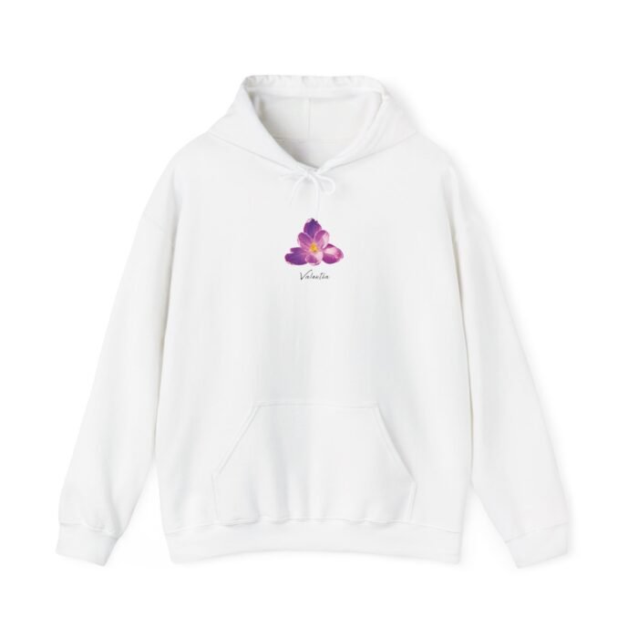 Women's Flora White Hoodie
