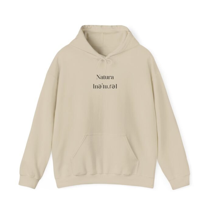 Unisex Nature Beige Hoodie