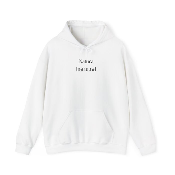 Unisex Nature White Hoodie